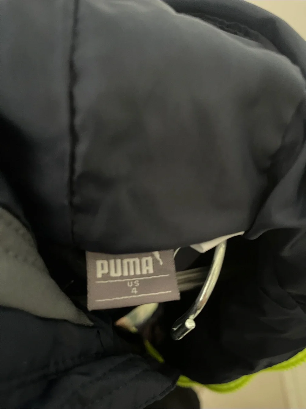 Puma kids quilted